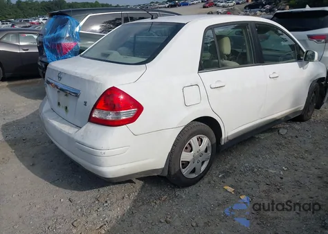 2007 Nissan Versa 1.8S из США, поврежденный, VIN 3N1BC11E57L405870